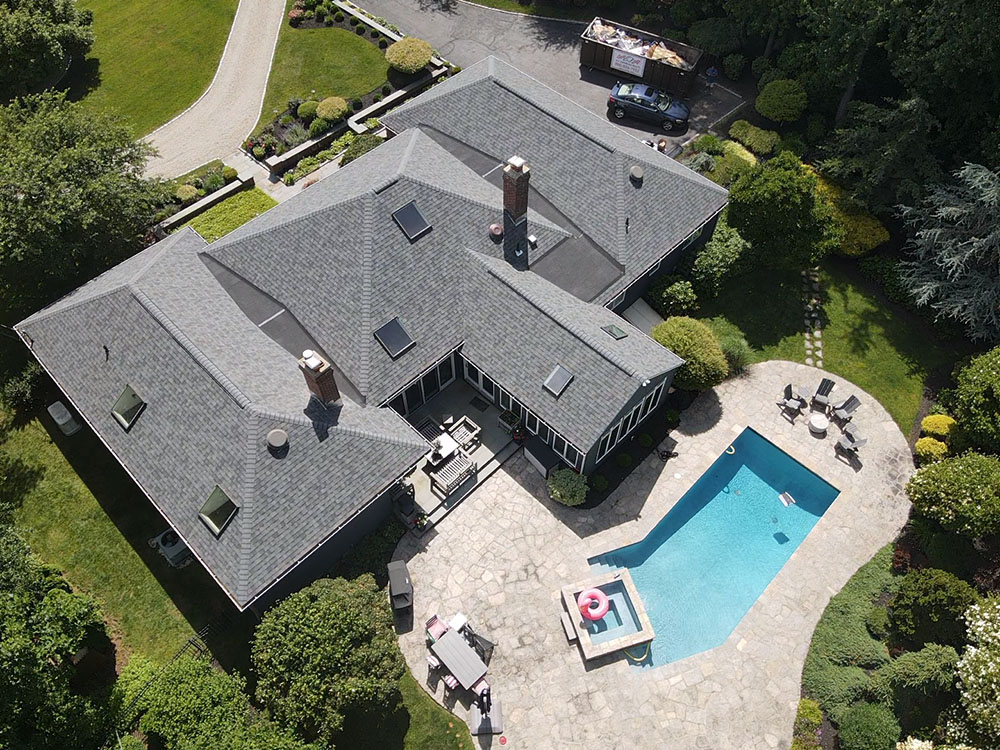 Roof replacement project