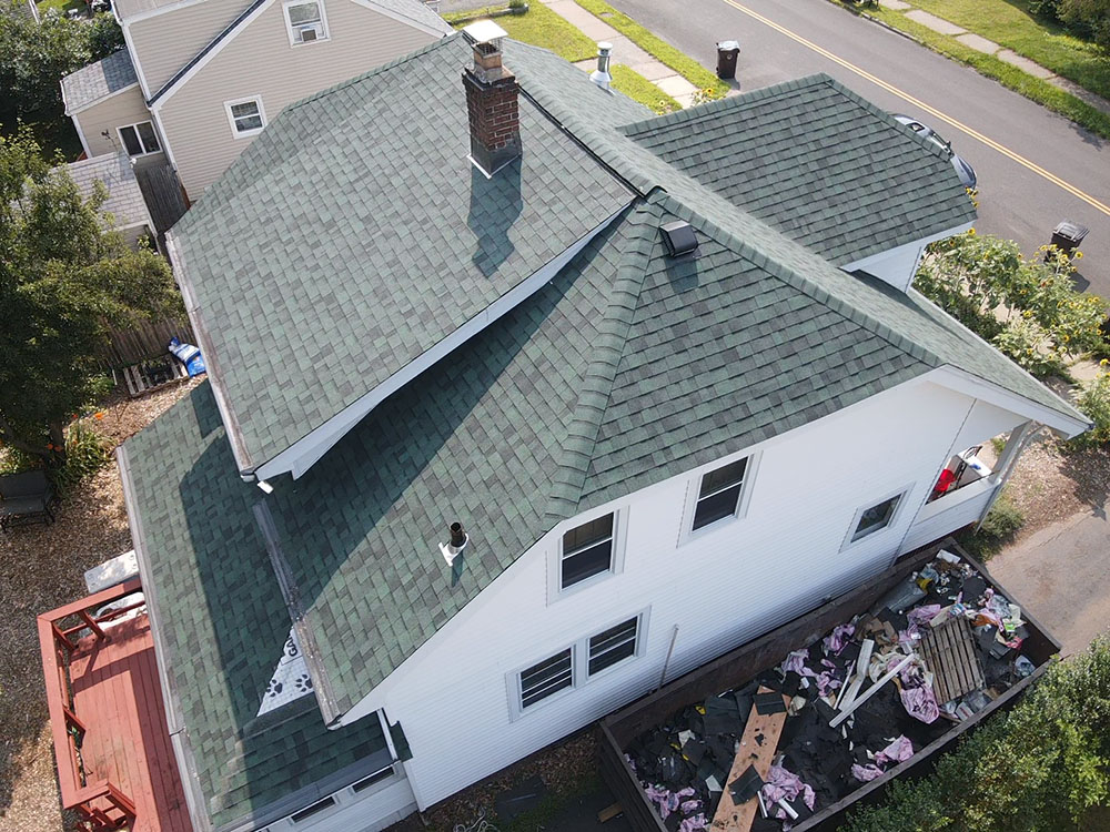 Roof replacement project